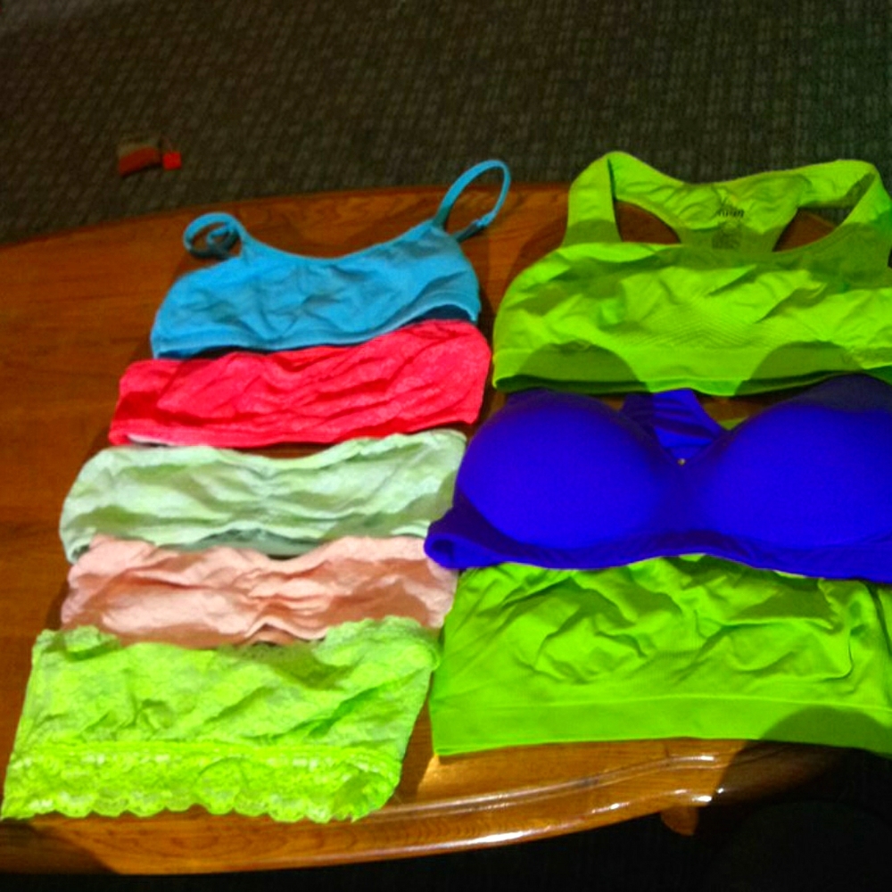 PINK bras